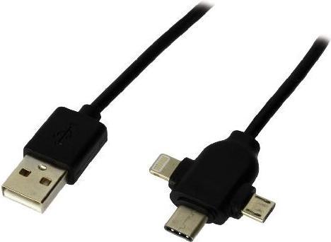 Produktbild MCL USB 2.0 TYPE A TO TYPE C/ (1 m, USB 2.0)