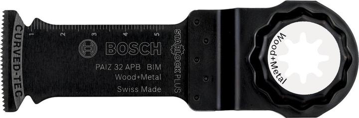 Bosch Professional Zubehör BIM Tauchsägeblatt PAIZ 32 APB, Wood and Metal, 60 x 32 mm