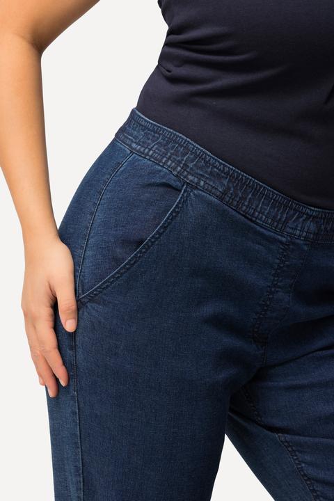 Image du produit Ulla Popken Jean Mandy, jambe droite et taille élastique (66)