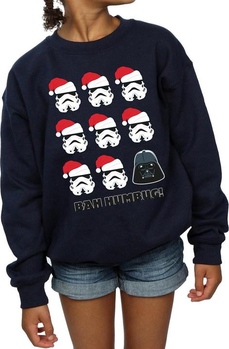 Produktbild Star Wars Christmas Humbug Sweatshirt Mädchen (116)
