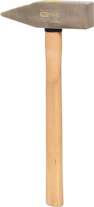 Actual product image KS Tools BRONZEplus locksmith's hammer, hickory, 2000 g (2000 g)