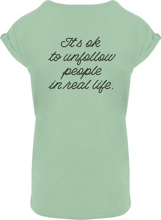 Produktbild Merchcode Ladies Heartbreak Extended Shoulder Tee - 111575 (L)