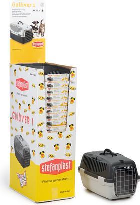 Produktbild Kerbl Transportor Gray Plastic (47 x 30 x 33 cm) (Hund, Katze, Reflektoren)