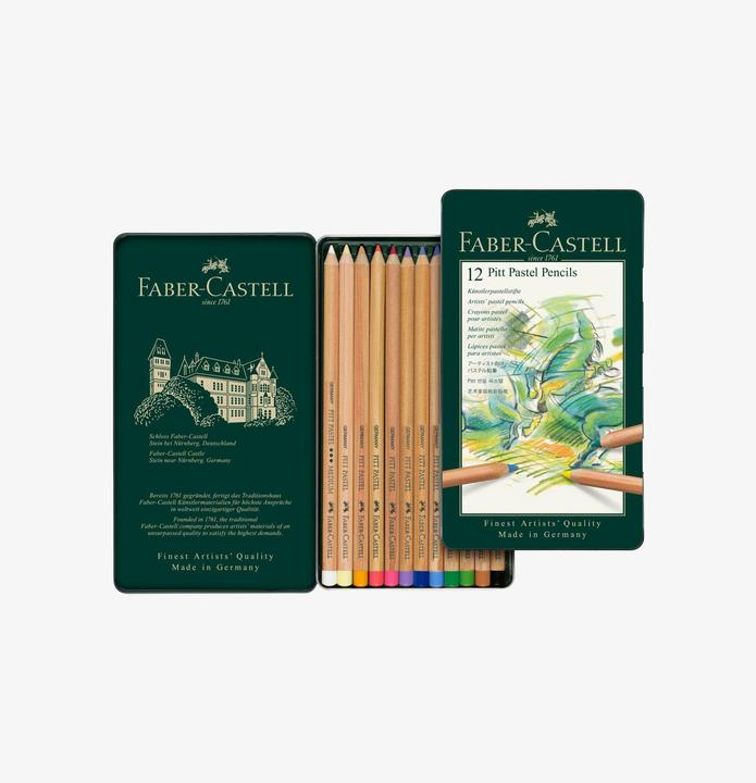 Immagine prodotto Faber-Castell Pitt pastello (Multicolore, 12 x)