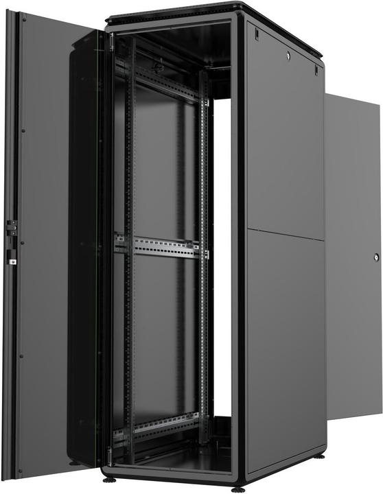 Actual product image Logon RDL36U61BL Vrijstaande rek 36U 600kg Zwart rack (36 RU, 19 inch rack)