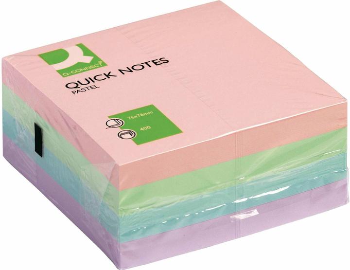 Image du produit Q-Connect Sticky Notes Quick Notes Cubes (76 x 76 mm)