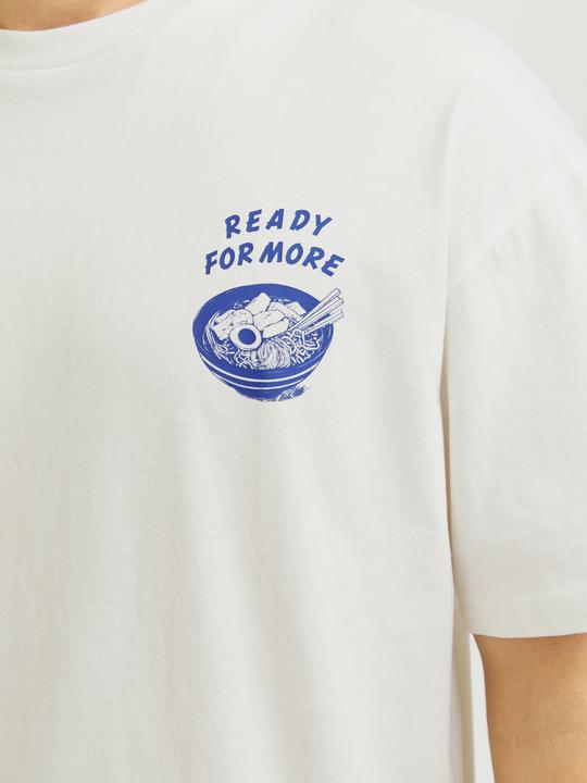 Actual product image Jack & Jones Jjcharge Printed Tee Ss Crew Neck Ln (XL)