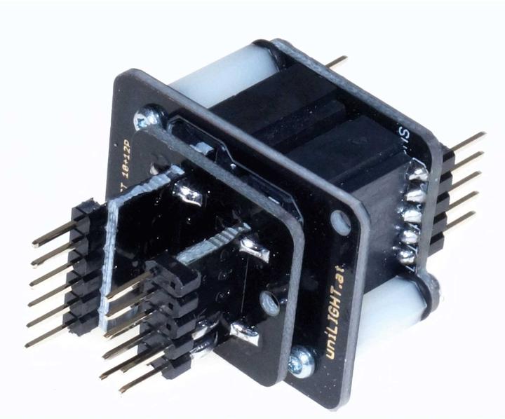 Produktbild Unilight direktsteckverbindung header mit 9 primä 4 sekundären polen, 2pcs, uni kontaktle