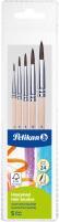 Image du produit Pelikan Pinceaux pour peinture scolaire Set de démarrage avec 5 pinceaux à poils