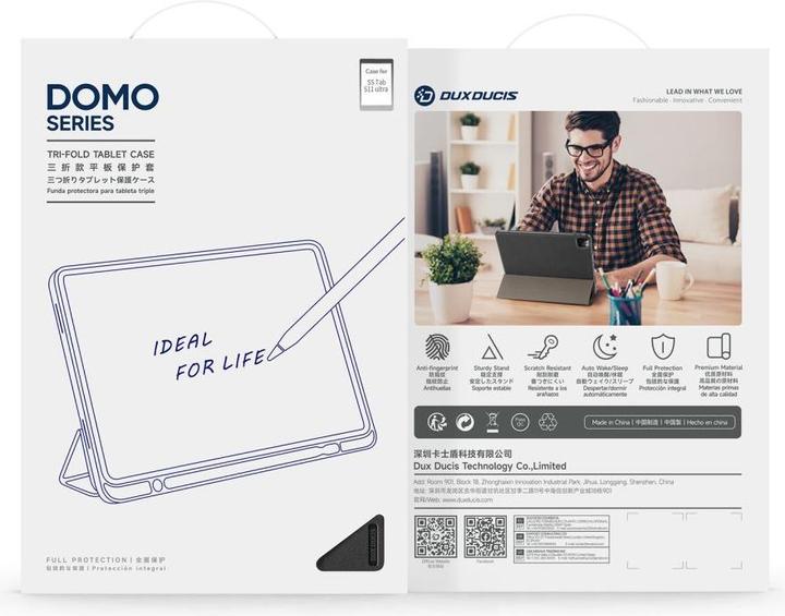 Actual product image Dux Ducis Domo Series (Samsung Galaxy Tab S11 Ultra)