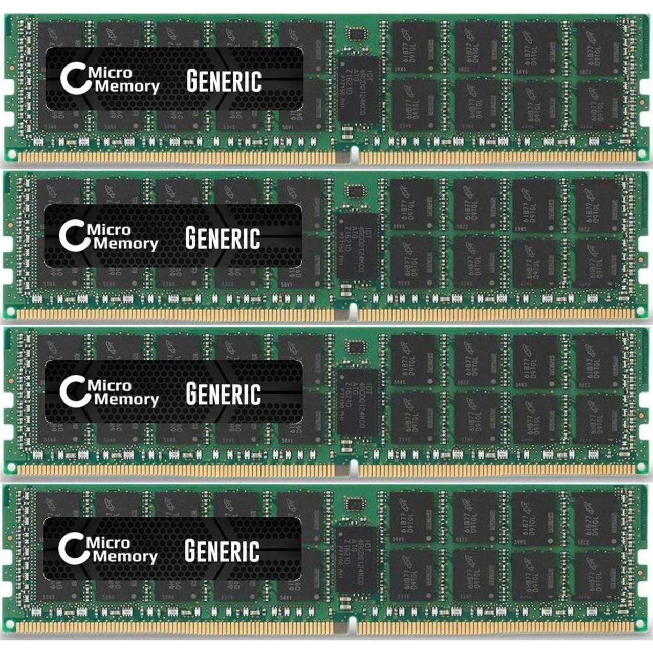 CoreParts 64GB Memory Module for HP (HP, 4 x 16GB), RAM Modellspezifisch, Grün