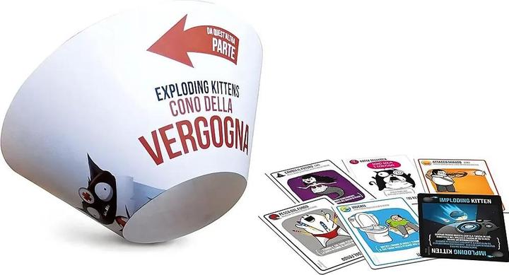 Produktbild Asmodée Imploding Kittens (Italian Ed.) (Italienisch, 2 - 6 Spieler)