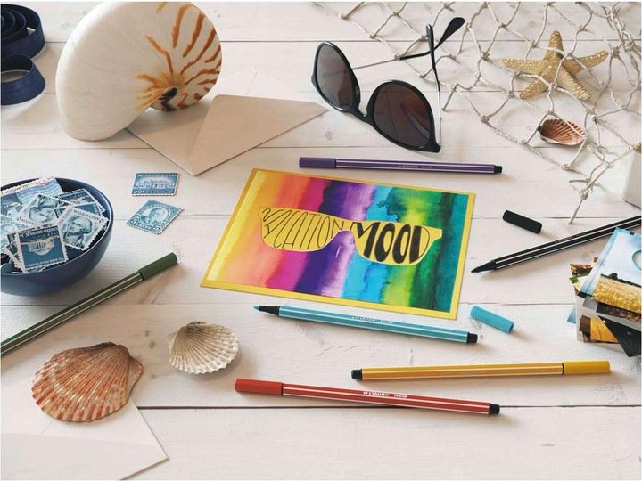 Produktbild STABILO Pen 68 Premium-Filzstift (Schwarz, 1 x)