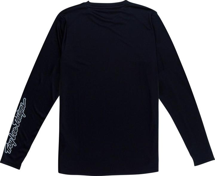 Actual product image Troy Lee Designs Womens Lilium LS Jersey, Mono, black, XS (XS)