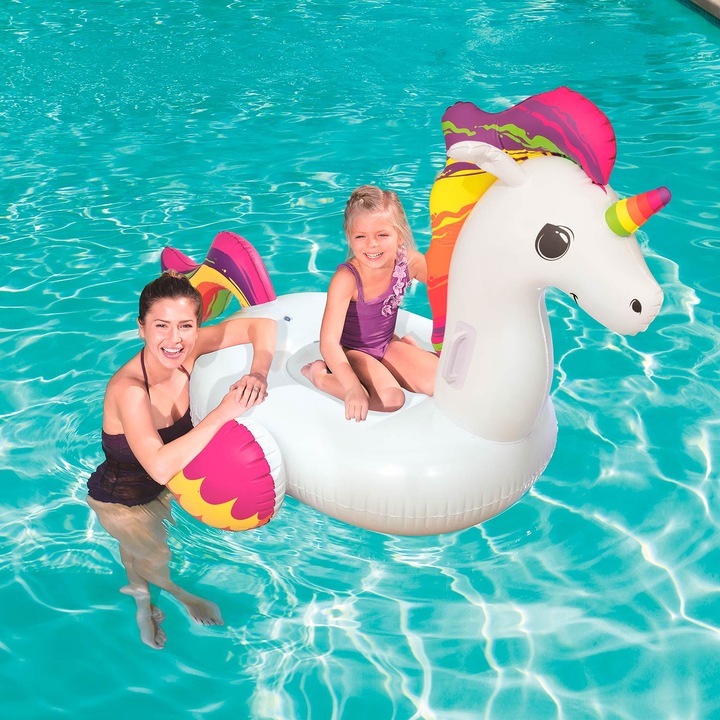 Produktbild Bestway aufblasbare Figur Fantasy Unicorn Ride-on