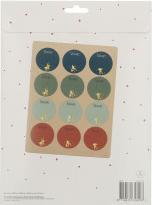 Actual product image Folat Gift name sticker Saint and Piet (12 pcs.)