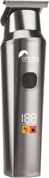 Actual product image Ohmex Hair and beard trimmer, cordless with 3 attachment combs