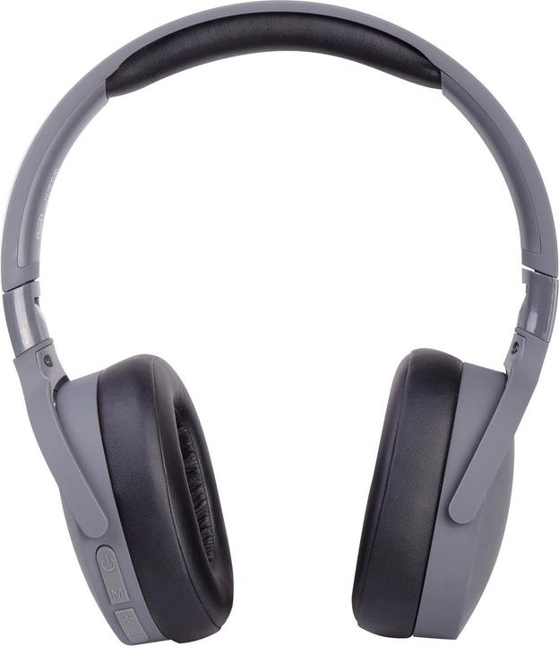 Actual product image Trevi DJ 12E45 BT Wired and Cordless Headset A Pavilion Music and Bluetooth Calls Black (7 h, Cable)
