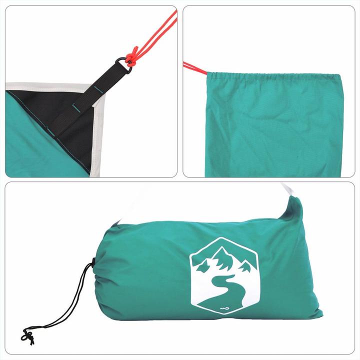 Produktbild VidaXL Strand-Schattenzelt mit Sandsäcken 304 x 300 cm (Strandzelt + Strandmuschel, 0.18 kg, 8 Personen)