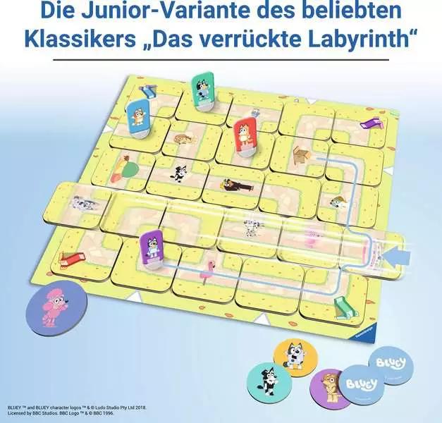 Produktbild Ravensburger Bluey Junior Labyrinth (Deutsch, Französisch, Niederländisch, Italienisch, Englisch, Spanisch, Portugiesisch)