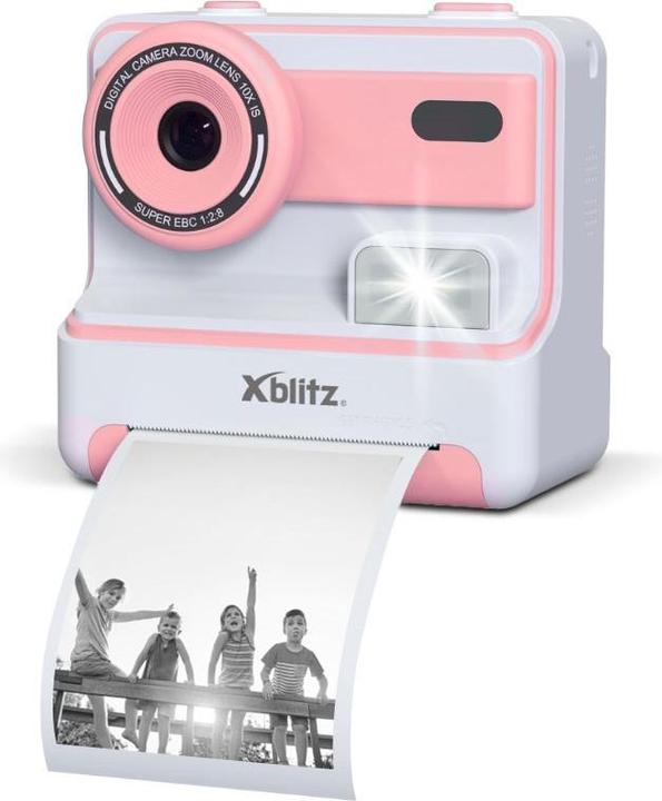 Produktbild Xblitz FLASH PINK Sofortbildkamera mit Thermodrucker für Kinder