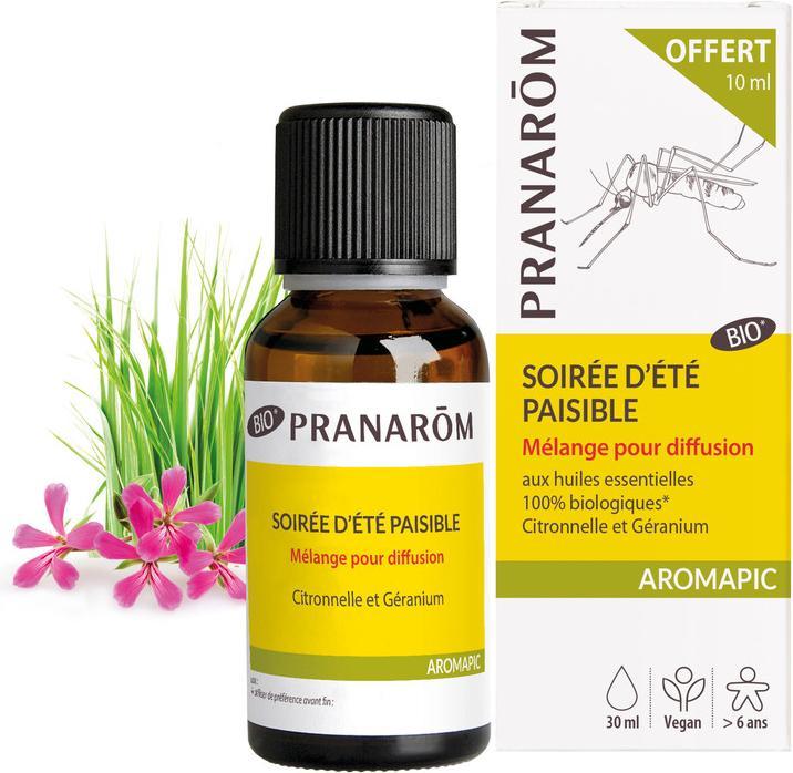 Produktbild Pranarom AROMAPIC - Duftöl-Mischung "Friedlicher Sommerabend" Bio (Körpermilch, 30 ml)