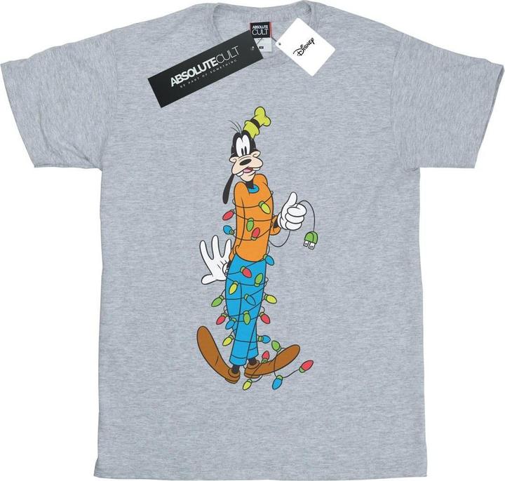 Disney Goofy Christmas Lights TShirt Jungen (116)
