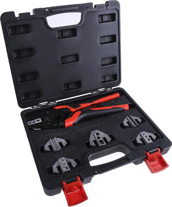 Produktbild RS PRO 10" 7pc Quick Change Ratchet Crimper Kit (310 mm)