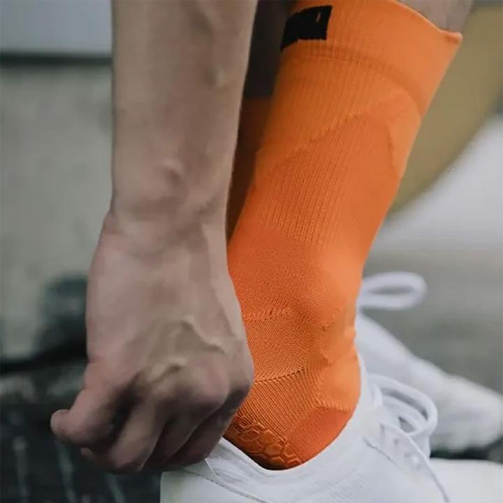 Image du produit NovoSoxx Fussballsocken Gr. 42-47 Grip Socken Fussball Strümpfe GripSoxx Orange (42 - 47)