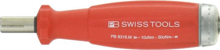 Produktbild PB Swiss Tools Drehmomentgriff (1/4", 10 - 50 Nm)