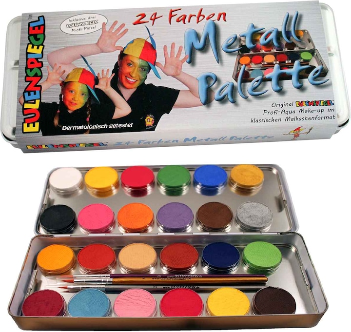 Produktbild Eulenspiegel 24 Farben Metall-Palette