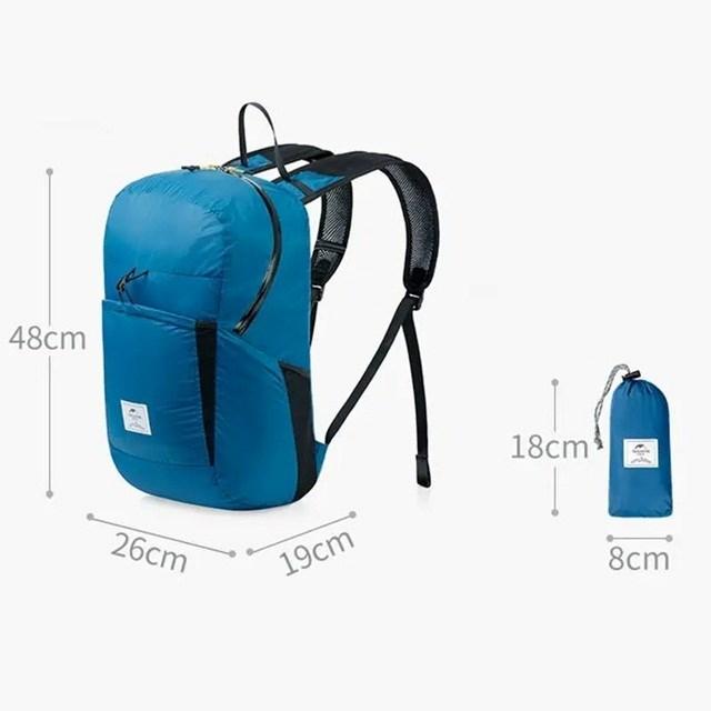 Immagine prodotto Naturehike Zaino ultraleggero pieghevole 22l nh17a017-b (22 l)