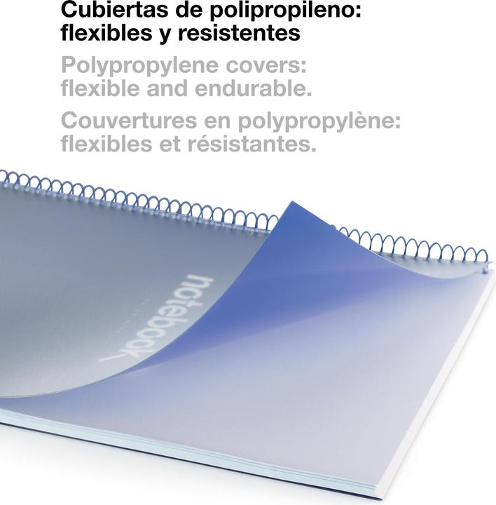 Actual product image Miquelrius Notizbuch 5 A4 120 SQU 90G PP EMOTIONS LIME MR (A4, Dotted)