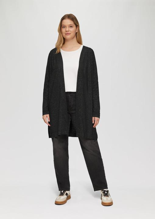 Image du produit S.Oliver Indoor-Jacke Langer Cardigan mit Glitzergarn (52)