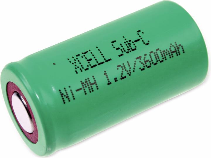 Produktbild XCell ni-mh einzelzelle 1,2 volt 3600 mah (1 Stk., NiMH 1234, 3600 mAh)