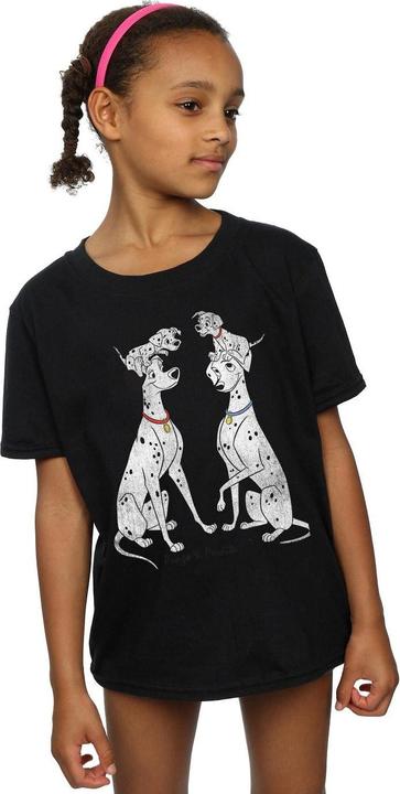 Produktbild 101 Dalmatians Pongo And Perdita TShirt Mädchen (140, 146)