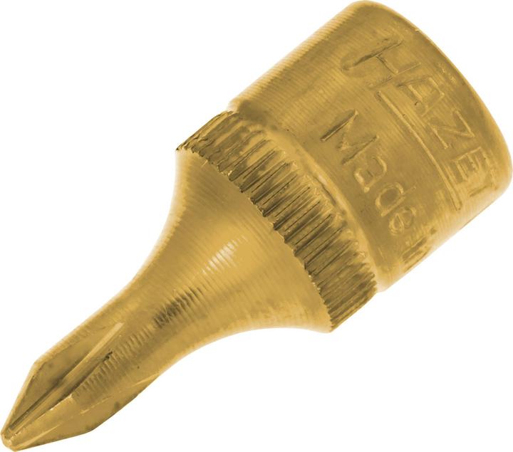 Actual product image HAZET Screwdriver socket 8506-PH1 ∙ Square, hollow 6.3 mm (1/4 inch) ∙ Cross recess profile PH ∙ PH…