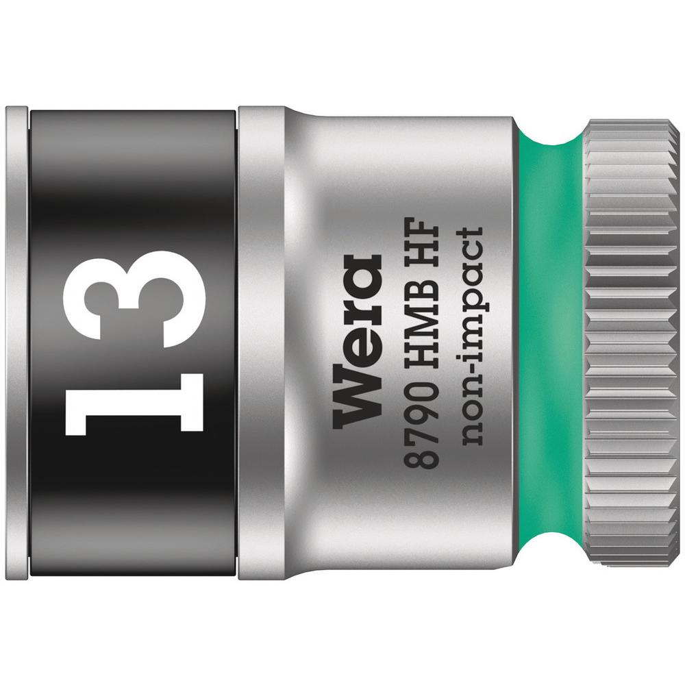 Wera, Steckschlüssel + Stecknuss, 8790 Hmb Hf 13,0 (13 mm)