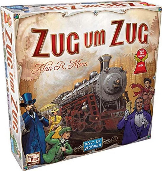 Produktbild Days of Wonder Zug um Zug (Deutsch, 2 - 5 Spieler)