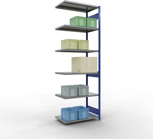 Immagine prodotto Schulte Lagertechnik MULTIplus250 sistema di alloggiamento aggiuntivo senza bulloni con bulloni di lunghezza