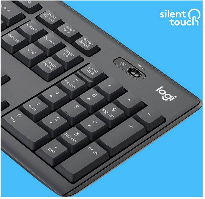 Actual product image Logitech MK295 Silent (Eng. Int., Wireless)