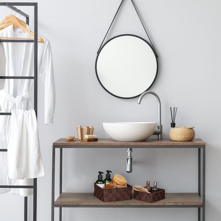 Actual product image Relaxdays 3x storage basket (3 x, 24 x 24 x 9.5 cm)