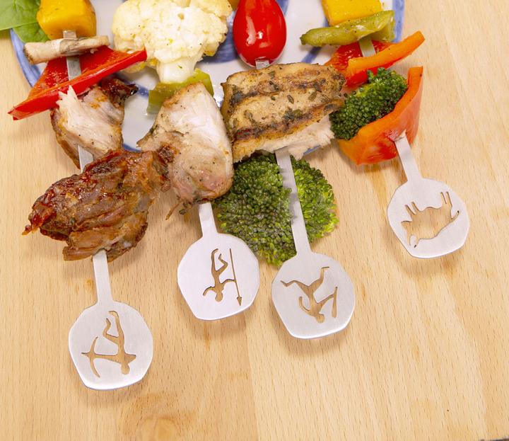Produktbild Kikkerland Stone age Skewers
