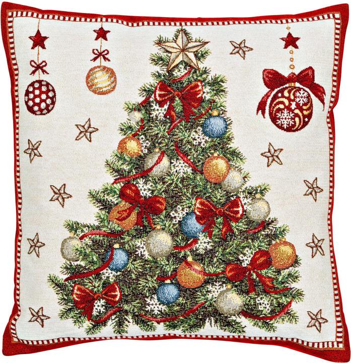Angela Bruderer Kissenhülle «Weihnachtsbaum» (45 x 45 cm)