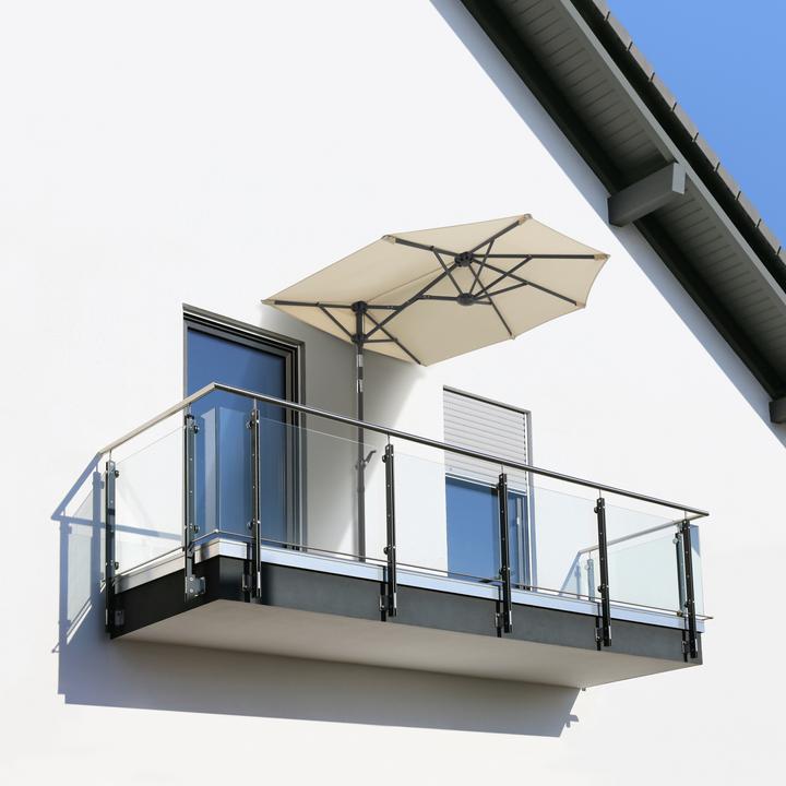 Actual product image Schneider Schirme Parasol Schneider Salerno Mezzo 150 x 150 cm natural (1.50 m)