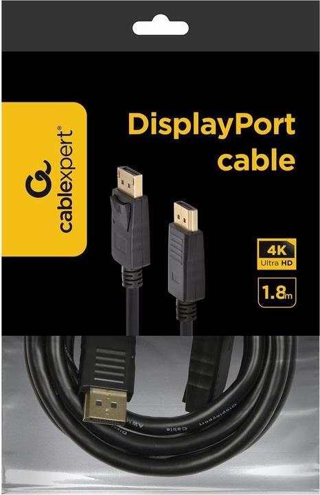 Actual product image Gembird Cablexpert DisplayPort cable (1.80 m)