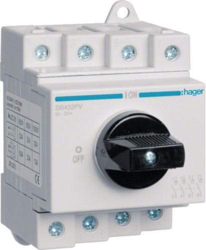 Produktbild Hager DC-Lastenschalter SB432PV