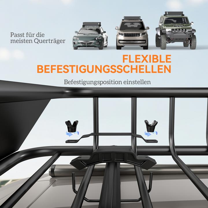 Produktbild Homcom Dachträger Stahl Schwarz