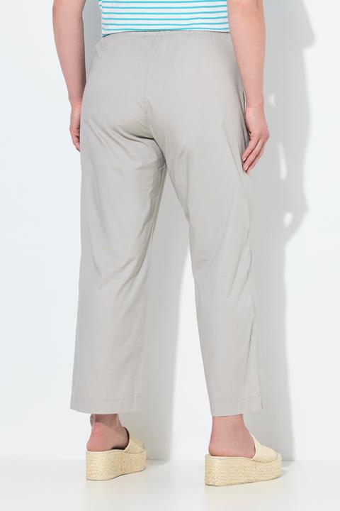 Produktbild Ulla Popken 7/8-Chinohose Ruby, Elastikbund, weites, gerades Bein (42)