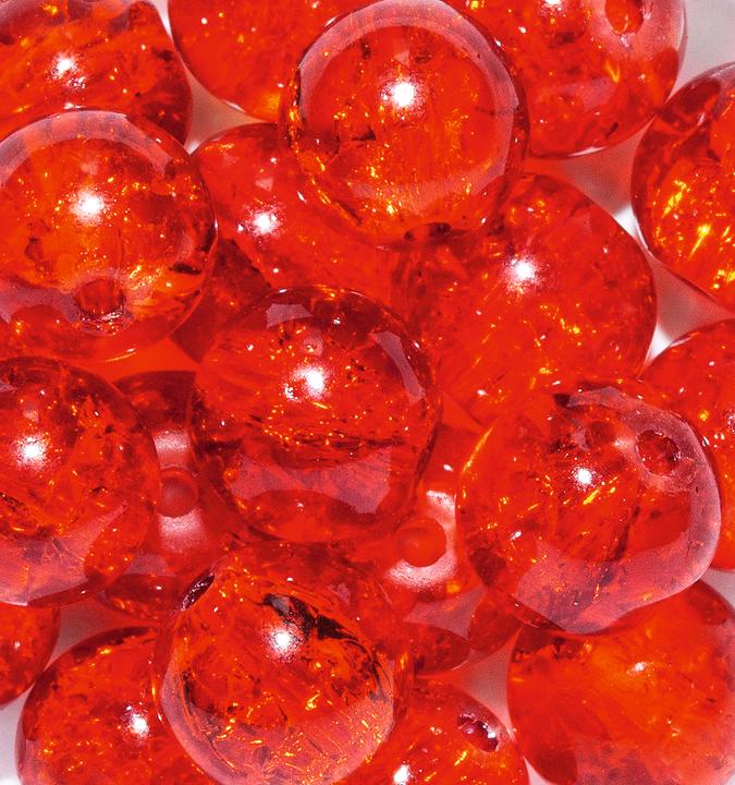 Immagine prodotto Hobby & Crafting Fun Perline glitterate, Ø 8 mm, 20 pezzi